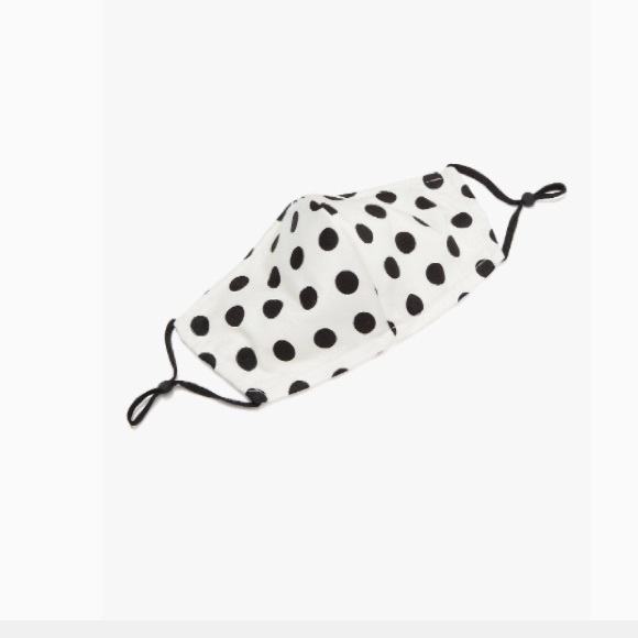 KATE SPADE PICTURE DOT AND SPADE FLOWER NON MEDICAL FACE MASK SET NWT - Picture 5 of 11